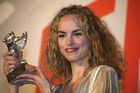 Berlinale 2007, Preisverleihung, 00/02/17, Silbener Bär für die beste Darstellerin: Nina Hoss in Jella von Christian Petzold