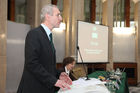  (c) fotodienst/Katharina Schiffl - Wien, am 25.01.2012 - Nach der Begrüßung von den Präsident der ÖGSR, Univ.-Doz. HR Dr. Markus Juranek und der Eröffnung des Symposiums 