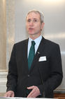  (c) fotodienst/Katharina Schiffl - Wien, am 25.01.2012 - Nach der Begrüßung von den Präsident der ÖGSR, Univ.-Doz. HR Dr. Markus Juranek und der Eröffnung des Symposiums 