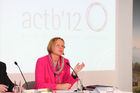  (c) fotodienst/Katharina Schiffl - Wien, am 23.01.2012 - Österreich Werbung lädt zur Pressekonferenz anlässlich der actb 2012 um das facettenreiche Programm und die zentraleuropäischen Partner vorzustellen. FOTO  Dr. Petra Stolba (Gescha?ftsfu?hrerin der O?sterreich Werbung):