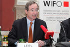  (c) fotodienst/Katharina Schiffl - Wien, am 28.02.2012 - Das Österreichische Institut für Wirtschaftsforschung lädt zur Präsentation empirischer Grundlagen für ein neues, sozio-ökologisches Wachstumsmodell eines europäischen Forschungskonsortium. FOTO Christoph Leitl (Präsident der Wirtschaftskammer Österreich und des WIFO):