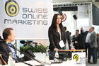 Die Swiss Online Marketing Messe Zürich am 14. und 15. März 2012 ist gegenüber dem Vorjahr kräftig gewachsen. Über 100 Aussteller, eine Verdreifachung der Ausstellungsfläche und ein 30%iges Besucherwachstum stimmt den Veranstalter Spring Messe zufrieden. Auch unter Aussteller und Besuchern gab es durchwegs zufriedene Gesichter. Die Praxisforen ebenso wie die Facebook, Twitter- und Google-Workshops wurden regelrecht gestürmt. Fotos: Franz Pflügl für Fotodienst.