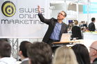 Die Swiss Online Marketing Messe Zürich am 14. und 15. März 2012 ist gegenüber dem Vorjahr kräftig gewachsen. Über 100 Aussteller, eine Verdreifachung der Ausstellungsfläche und ein 30%iges Besucherwachstum stimmt den Veranstalter Spring Messe zufrieden. Auch unter Aussteller und Besuchern gab es durchwegs zufriedene Gesichter. Die Praxisforen ebenso wie die Facebook, Twitter- und Google-Workshops wurden regelrecht gestürmt. Fotos: Franz Pflügl für Fotodienst.