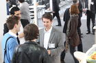 Die Swiss Online Marketing Messe Zürich am 14. und 15. März 2012 ist gegenüber dem Vorjahr kräftig gewachsen. Über 100 Aussteller, eine Verdreifachung der Ausstellungsfläche und ein 30%iges Besucherwachstum stimmt den Veranstalter Spring Messe zufrieden. Auch unter Aussteller und Besuchern gab es durchwegs zufriedene Gesichter. Die Praxisforen ebenso wie die Facebook, Twitter- und Google-Workshops wurden regelrecht gestürmt. Fotos: Franz Pflügl für Fotodienst.