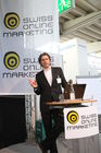 Die Swiss Online Marketing Messe Zürich am 14. und 15. März 2012 ist gegenüber dem Vorjahr kräftig gewachsen. Über 100 Aussteller, eine Verdreifachung der Ausstellungsfläche und ein 30%iges Besucherwachstum stimmt den Veranstalter Spring Messe zufrieden. Auch unter Aussteller und Besuchern gab es durchwegs zufriedene Gesichter. Die Praxisforen ebenso wie die Facebook, Twitter- und Google-Workshops wurden regelrecht gestürmt. Fotos: Franz Pflügl für Fotodienst.