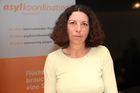  (c) fotodienst/Katharina Schiffl - Wien, am 27.03.2012 - Die Obfrau der asylkoordination Mag. Anny Knapp präsentiert die aktuellen Forderungen, die sich aus den Ergebnisse des Projekts 