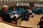 Drupal Business Days 2012. Im Bild: Zack Chandler