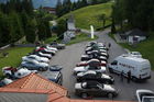 © Fotodienst / Adolf Seywald: Mercedes Cabrio Treffen 10. bis 13. Mai 2012 in Berg im Drautal. Liebhaber legendärer Sportwägen aus sieben Jahrzehnten trafen sich im Ferienhotel Glocknerhof zum Informations- und Erfahrungsaustausch.