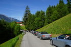 © Fotodienst / Adolf Seywald: Mercedes Cabrio Treffen 10. bis 13. Mai 2012 in Berg im Drautal. Liebhaber legendärer Sportwägen aus sieben Jahrzehnten trafen sich im Ferienhotel Glocknerhof zum Informations- und Erfahrungsaustausch.