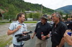 © Fotodienst / Adolf Seywald: Mercedes Cabrio Treffen 10. bis 13. Mai 2012 in Berg im Drautal. Liebhaber legendärer Sportwägen aus sieben Jahrzehnten trafen sich im Ferienhotel Glocknerhof zum Informations- und Erfahrungsaustausch.