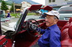 © Fotodienst / Adolf Seywald: Mercedes Cabrio Treffen 10. bis 13. Mai 2012 in Berg im Drautal. Liebhaber legendärer Sportwägen aus sieben Jahrzehnten trafen sich im Ferienhotel Glocknerhof zum Informations- und Erfahrungsaustausch.