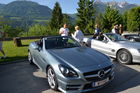 © Fotodienst / Adolf Seywald: Mercedes Cabrio Treffen 10. bis 13. Mai 2012 in Berg im Drautal. Liebhaber legendärer Sportwägen aus sieben Jahrzehnten trafen sich im Ferienhotel Glocknerhof zum Informations- und Erfahrungsaustausch.