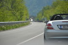 © Fotodienst / Adolf Seywald: Mercedes Cabrio Treffen 10. bis 13. Mai 2012 in Berg im Drautal. Liebhaber legendärer Sportwägen aus sieben Jahrzehnten trafen sich im Ferienhotel Glocknerhof zum Informations- und Erfahrungsaustausch.