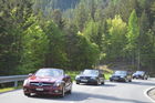 © Fotodienst / Adolf Seywald: Mercedes Cabrio Treffen 10. bis 13. Mai 2012 in Berg im Drautal. Liebhaber legendärer Sportwägen aus sieben Jahrzehnten trafen sich im Ferienhotel Glocknerhof zum Informations- und Erfahrungsaustausch.