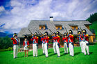 © Fotodienst / Marco Riebler: Mit einem Salutschießen erinnerte die Schützengarde St. Michael im Lungau am Maria Himmelfahrtstag an die Franzosenkriege zwischen 1809 und 1813. Schauplatz war die Napoleonvilla, ein historisches Ferienhaus in Rennweg am Katschberg. Oberkärnten war vor 200 Jahren unter französischer Verwaltung und Teil der 