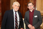 FOTO Präsident des VFG Prof. Dr. Werner Sobotka, Mag. Christian Handler (Verband Druck- und Medientechnik):