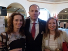 Die österreichische Steuerberatungsgruppe TPA Horwath lud zur Eröffnung ihres neuen Standorts in Albanien ins Hotel Rogner Tirana. Die albanische Hauptstadt ist der elfte CEE Standort der TPA Horwath Gruppe. Hier arbeiten unter der Führung der albanischen TPA-Partner Prof. Agim Binaj und Dr. Ilir Binaj 20 Mitarbeiterinnen. Im Bild: TPA-Partner Klaus Bauer-Mitterlehner mit Frau und TPA Horwath-Partnerin Rumänien.