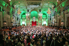 (c) fotodienst/Katharina Schiffl - Wien, am 10.01.2014 - Der Steirerball lockt immer mehr Gäste in die Wiener Hofburg.