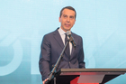 Der Hauptbahnhof ist eröffnet. Bild: Vorstandsvorsitzender der ÖBB-Holding AG Christian Kern 