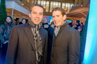 Aussenminister Sebastian Kurz lud zum Punsch & Maroni Advent-Abend ein.