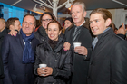 Aussenminister Sebastian Kurz lud zum Punsch & Maroni Advent-Abend ein.
