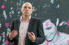 T-Mobile Austria: Jahrespressekonferenz 2014. Foto: T-Mobile Austria CFO Stefan Gross