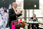 T-Mobile Austria: Jahrespressekonferenz 2014. Foto: T-Mobile Austria CFO Stefan Gross
