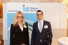 Leitbetriebe Austria: Corporate Citizenship als Erfolgsfaktor einer funktionierenden Wirtschaft. Im Bild: Monica Rintersbacher, Geschäftsführerin Leitbetriebe Austria und Christian Kren, Geschäftsführer IS Inkasso Service GmbH