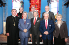 In Anwesenheit von Prominenz aus Politik, Wirtschaft, Medien, Kultur und Kirchen sowie zahlreicher Denker und Philosophen wurden die ersten Europäischen Toleranzgespräche am Freitag, 22. Mai 2015, im Kärntner Bergdorf Fresach eröffnet. Im Bild: Superintendent Manfred Sauer, Toleranzzentrum-Geschaftsführerin Hilde Schaumberger, Bundespräsident Heinz Fischer, Gastredner Ronald Barazon, Landeshauptmann Peter Kaiser, evang. Bischof Michael Bünker, Denk.Raum.Fresach-Präsident Hannes Swoboda, Superintendentialkuratorin Helli Thelesklaf.
