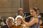 Konzert im Festsaal der Industriellenvereinigung. Foto: Solistin Birgit Ramsl und das Ensemble der Philharmonia Wien.                              