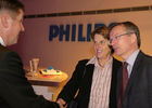 (C) fotodienst/Anna Rauchenberger - Wien 09.01.2007  - Traditioneller Neujahrscocktail im PHILIPS-Haus am Wienerberg. Philips Austria Generaldirektor Peter Kamm und Mag. Christoph Wolfsgruber, Finanzvorstand der Philips Austria GmbH durften wieder zahlreiche Gäste begrüßen. FOTO: Gäste.