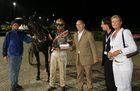 (C) fotodienst/Anna Rauchenberger - Wien 03.08.2006 - Das Philips Licht Derby, das alljährlich stattfindende Pferderennen, ging heute wieder auf der Trabrennbahn in Baden bei Wien über die Bühne. FOTO: Sieger.