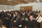 (C) fotodienst / Kurt Hebenstreit - Vorarlberg
21.02.2006 - Gedanken gut geschützt in der Wirtschaftskammer Vorarlberg
Voller Saal  im Vordergrund Dr Jürgen Walkenhorst links neben Ihm Dr Kircher