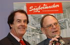 Saubermacher AG Chef Hans Roth mit Ing.Peter Kneissl, Präsident des FEAD und VÖEB (Moderatotion der Versnstaltung)