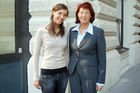 Nur die Besten sollen Lehrer werden. 
Foto v.li:  Alena Oberlerchner (angeh. Studentin PH Wien); Mag.Dr.Dagmar Hackl (Rektorin PH Wien)
©fotodienst/Nadine Bargad