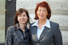 Nur die Besten sollen Lehrer werden. Foto v.li.na.re: Gabriela Götz-Ritchie (PH Wien); Mag.Dr.Dagmar Hackl (Rektorin PH Wien)©fotodienst/Nadine Bargad