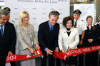 (C)fotodienst/Mag. Daniel Katzinger - Wien 22.05.2007Pressekonferenz von Delta Air Lines Foto v.l.: Mag. Herbert Kaufmann (Vorstandsprecher der Flughafen Wien AG), Susan McCaw (U.S. Botschafterin ), Jeff Battcher (VP Corporate Communications), Gail Grimmett (Delta Air Lines)