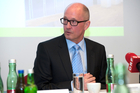 Wintersteiger AG-Bilanzmedienkonferenz. Foto: Vorstandsvorsitzender Dipl.-Ing. Reiner Thalacker
