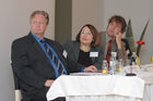 (c) Fotodienst / Daniel K. Gebhart - Pressebrunch zum Rauchertelefon und Symposium zum Welt-Nichtrauchertag - FOTO: Gen. Dir. Konrad Köck (Niederösterreichische Gebietskrankenkasse), Dr. Martina Pötschke-Langer (WHO Kollaborationszentrum Tabakkontrolle), Dipl. Psych. Peter Lindinger (WHO Kollaborationszentrum Tabakkontrolle)