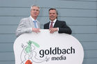 Bilanzmedienkonferenz Goldbach Media AG. Bild: Klaus Kappeler, Chief Executive Officer (CEO) der Goldbach Media AG; Peter A.C. Blum, Praesident des Verwaltungsrates der Goldbach Media AG