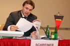 (c) Fotodienst / Daniel K. Gebhart - PALFINGER AG: Pressekonferenz - Jahresrückblick Geschäftsjahr 2005 - Foto: Mag. Eduar Schreiner (Finanzvorstand der Palfinger AG)