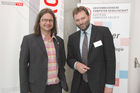 (c) Fotodienst / Daniel K. Gebhart - AustriaPro (WKO) veranstaltet den AustriaPro Exptertentag 2006 in Kooperation mit dem 2nd eBusiness Day der Österreichischen Computer Gesellschaft (OCG) - FOTO: A.O. Univ. Prof. Dr. Christian Huemer, A.O. Univ. Prof. Dr. Karl Fröschl.