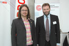 (c) Fotodienst / Daniel K. Gebhart - AustriaPro (WKO) veranstaltet den AustriaPro Exptertentag 2006 in Kooperation mit dem 2nd eBusiness Day der Österreichischen Computer Gesellschaft (OCG) - FOTO: A.O. Univ. Prof. Dr. Christian Huemer, A.O. Univ. Prof. Dr. Karl Fröschl.