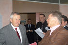 'Spatenstich 07-04-2006 - Quehenberger baut neues Logistikzentrum in Enns': Landeshauptmann-Stellvertreter Franz Hiesl, Rudi Quehenberger - Foto: www.iManufaktur.at