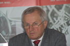 'Spatenstich 07-04-2006 - Quehenberger baut neues Logistikzentrum in Enns': Landeshauptmann-Stellvertreter Franz Hiesl - Foto: www.iManufaktur.at