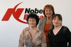 (C) fotodienst/Anna Rauchenberger - Wien 27.03.2006 - FOTO v.l.: Michaela Przybylski, Margit Zak, Sonja Amschl (Team Nobel Biocare).