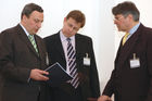 (c) Fotodienst/ Daniel K. Gebhart - Compass Austria / CEE: COMPASS Managementveranstaltung 2006 - Foto: v.l. Dr. Martin Lippert (Compass Group Deutschland), Howard Davies (Compass Group UK), DI Johann Zillner (Compass Group Österreich)