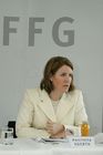 (C) fotodienst/Anna Rauchenberger - Wien 03.04.2006 - Eine schöne Bilanz zum ersten Geburtstag der FFG. FOTO: Dr. Henrietta Egerth (Geschäftsführer der FFG).