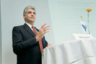 Volksbank International AG - Pressekonferenz, Foto: Vorstandsvorsitzender Dr. Friedhelm Boschert