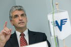 Volksbank International AG - Pressekonferenz, Foto: Vorstandsvorsitzender Dr. Friedhelm Boschert